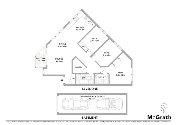 Floorplan of Homely apartment listing, 5/31-35 Ewos Parade, Cronulla NSW 2230