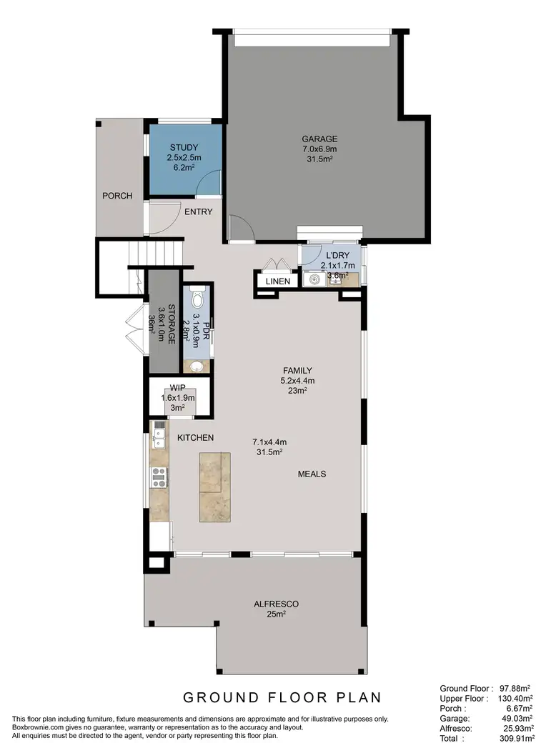 Floorplan of Homely house listing, 40 North Sapphire Road, Sapphire Beach NSW 2450