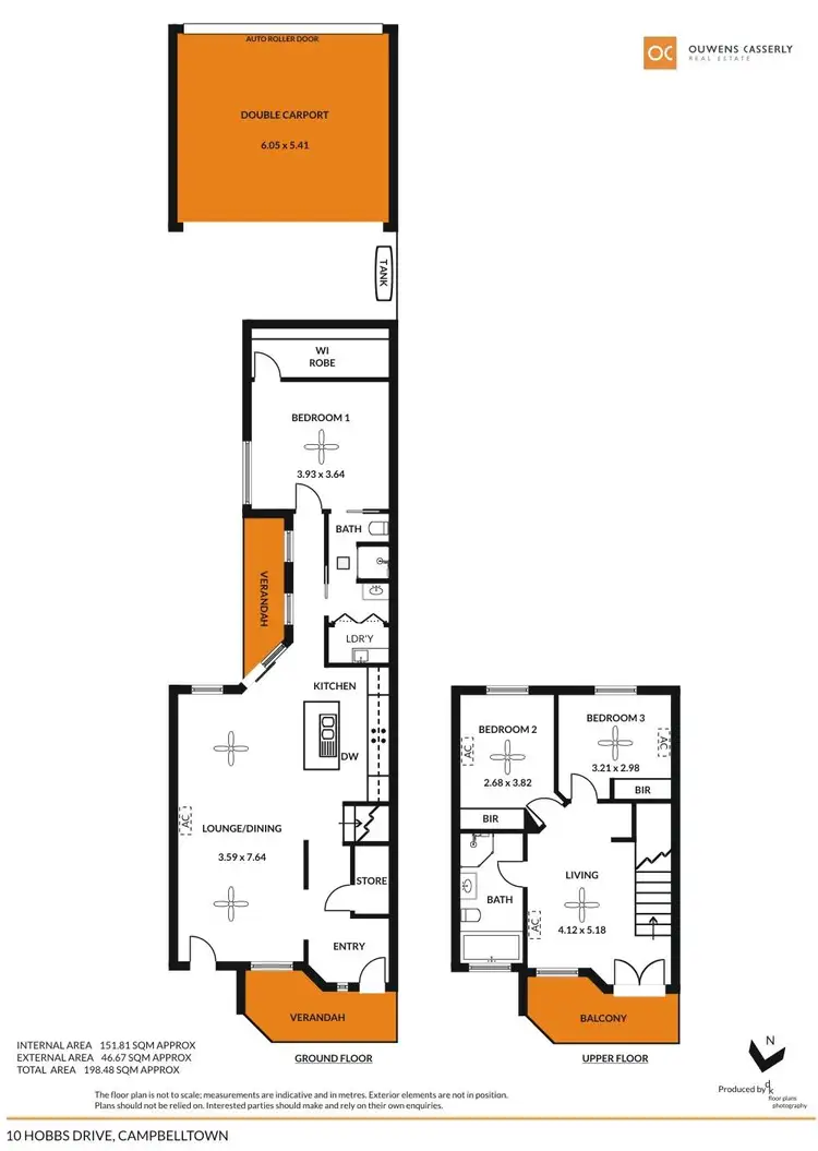 Floorplan of Homely house listing, 10 Hobbs Drive, Campbelltown SA 5074