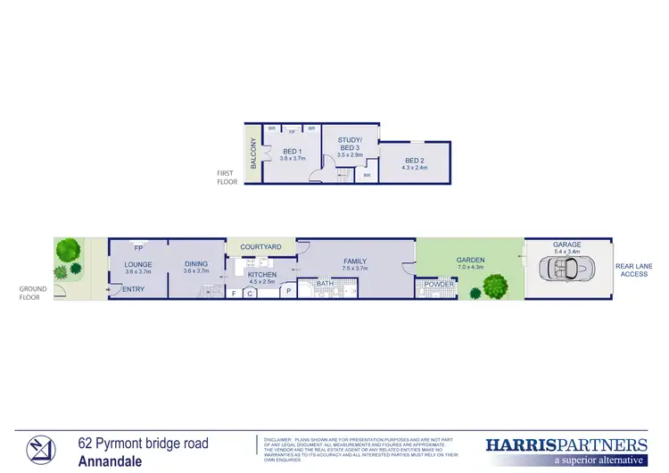 Floorplan of Homely house listing, 62 Pyrmont Bridge Road, Annandale NSW 2038