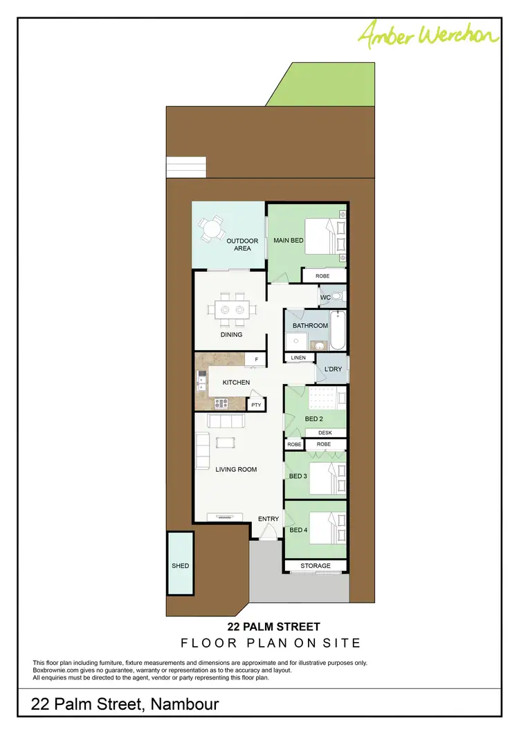 Floorplan of Homely house listing, 22 Palm Street, Nambour QLD 4560