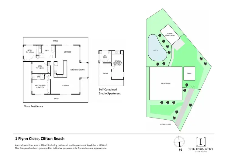 Floorplan of Homely house listing, 1 Flynn Close, Clifton Beach QLD 4879