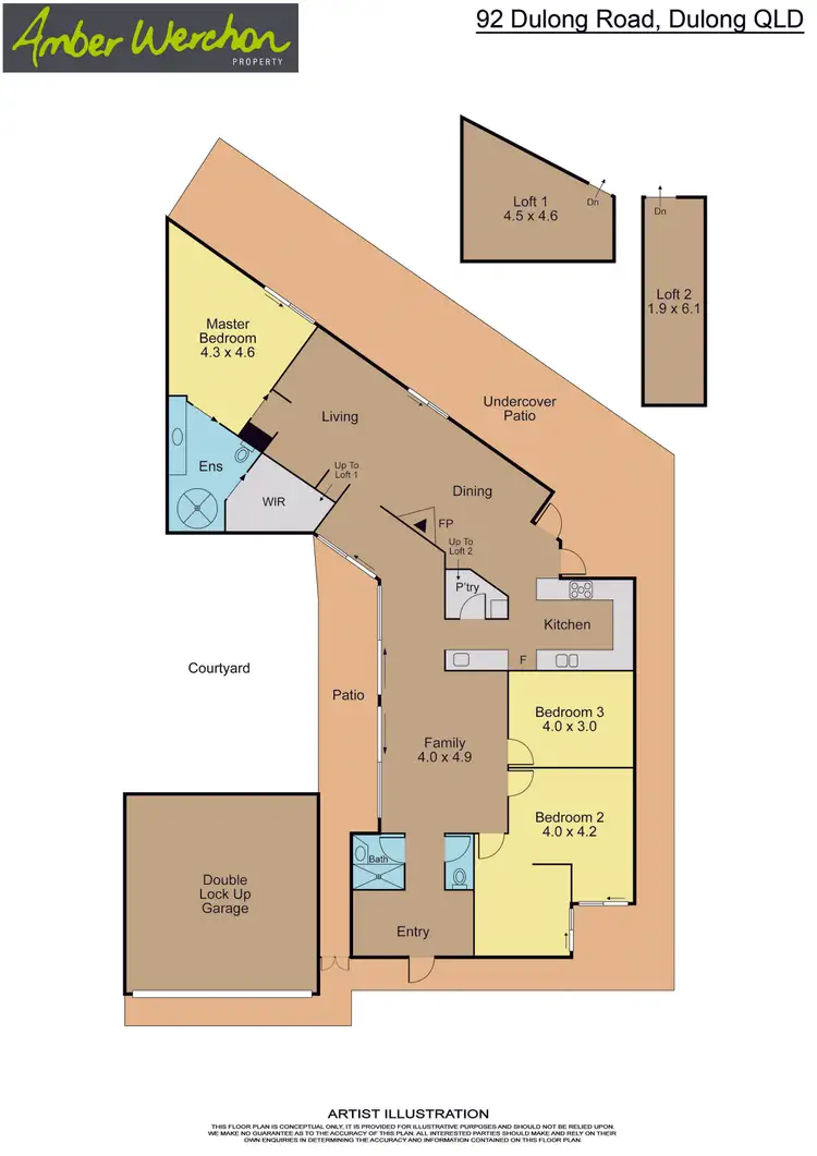 Floorplan of Homely rural property listing, 92-94 Dulong Road, Dulong QLD 4560