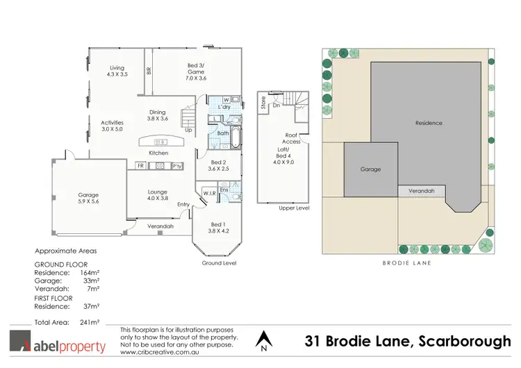 Floorplan of Homely house listing, 31 Brodie Lane, Scarborough WA 6019