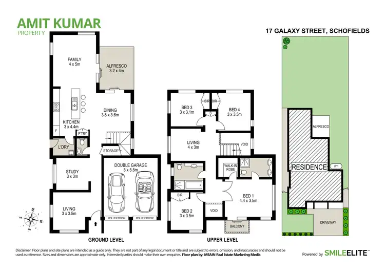 Floorplan of Homely house listing, 17 Galaxy Street, Schofields NSW 2762