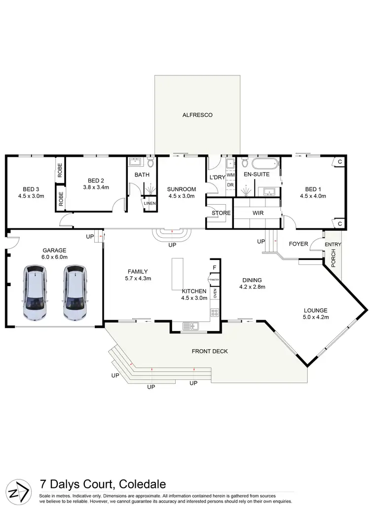 Floorplan of Homely house listing, 7 Dalys Court, Coledale NSW 2515