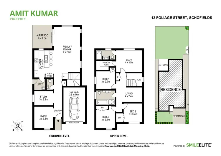 Floorplan of Homely house listing, 12 Foliage Street, Schofields NSW 2762