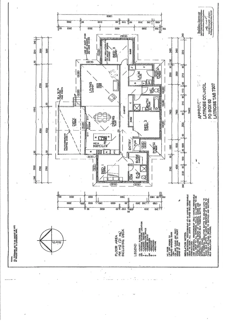 Floorplan of Homely house listing, 33 Charles Street, Squeaking Point TAS 7307
