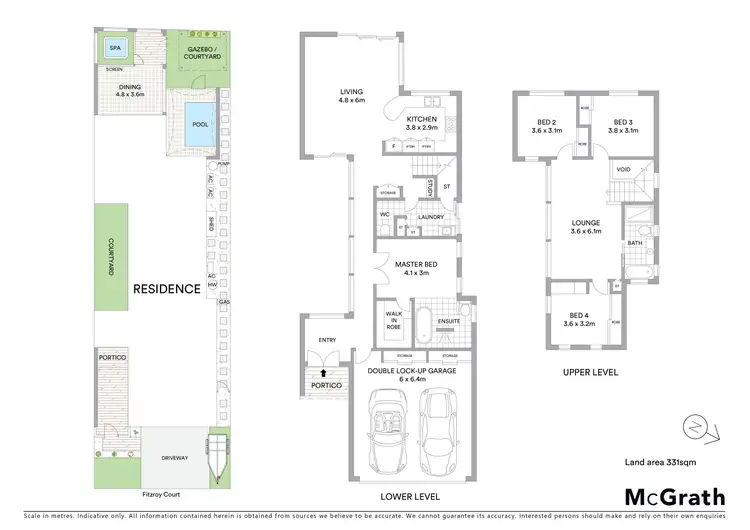 Floorplan of Homely house listing, 18 Fitzroy Court, Kawana Island QLD 4575