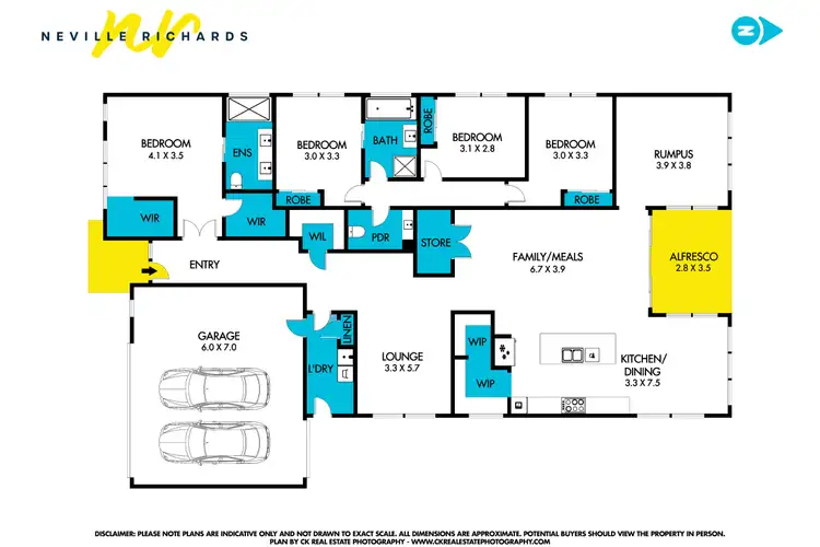 Floorplan of Homely house listing, 15 Flagstaff Drive, Portarlington VIC 3223