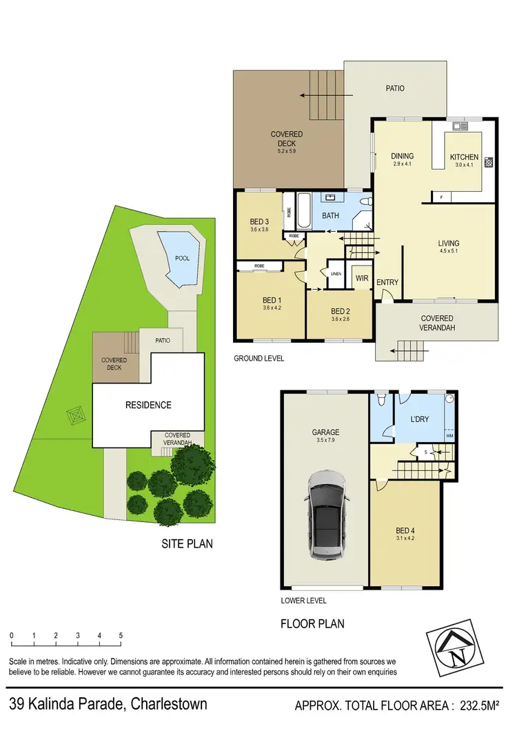 Floorplan of Homely house listing, 39 Kalinda Parade, Charlestown NSW 2290