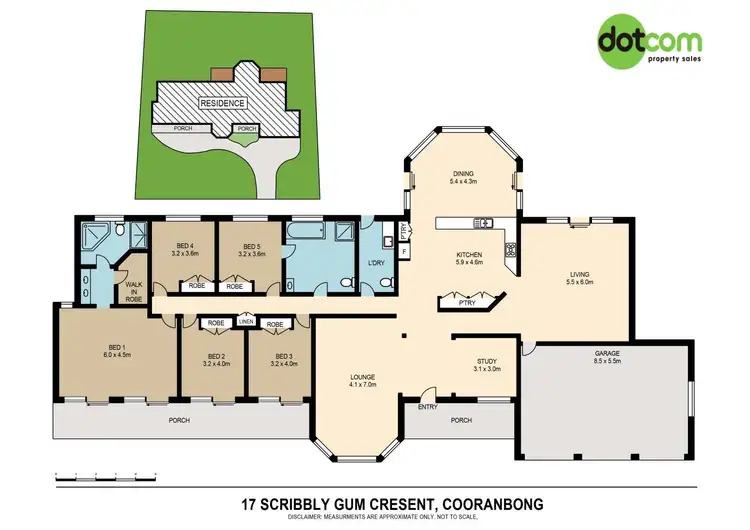 Floorplan of Homely house listing, 17 Scribbly Gum Crescent, Cooranbong NSW 2265