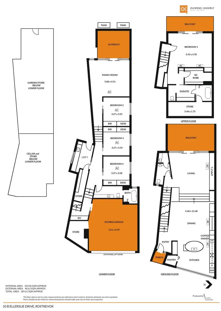 Floorplan of Homely house listing, 10B Ellerslie Drive, Rostrevor SA 5073