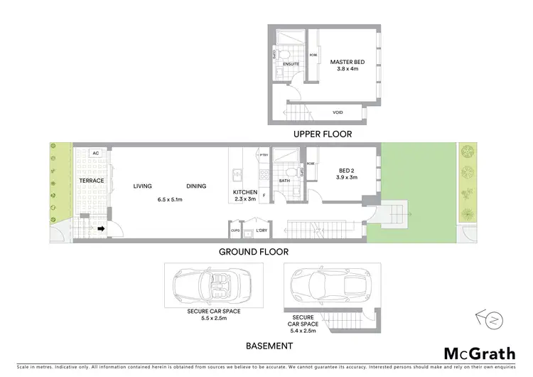 Floorplan of Homely townhouse listing, 10/15 Daphne Street, Botany NSW 2019
