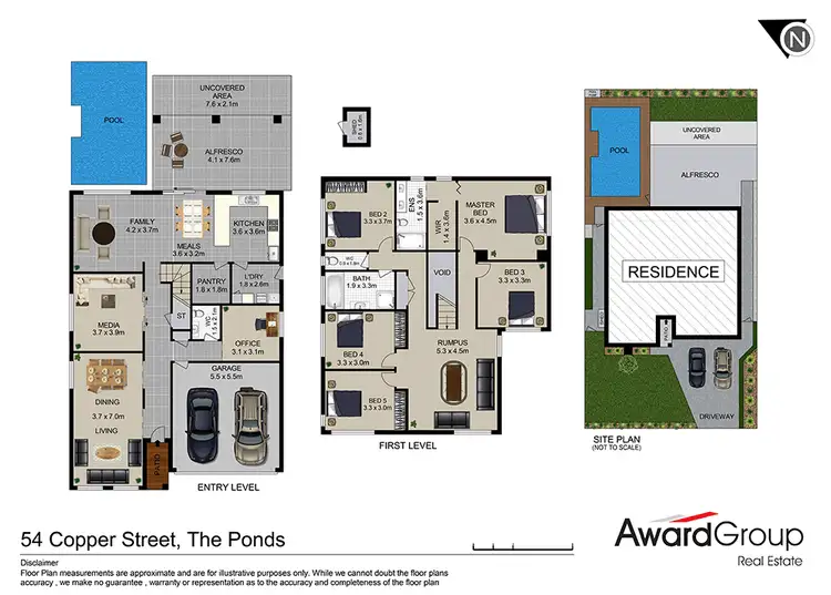 Floorplan of Homely house listing, 54 Copper Street, The Ponds NSW 2769