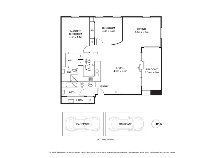 Floorplan of Homely apartment listing, 4/1 Arden Street, North Melbourne VIC 3051