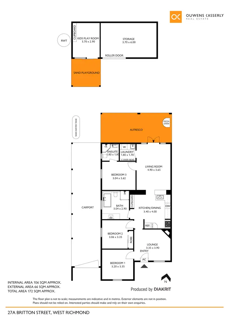 Floorplan of Homely house listing, 27A Britton Street, West Richmond SA 5033