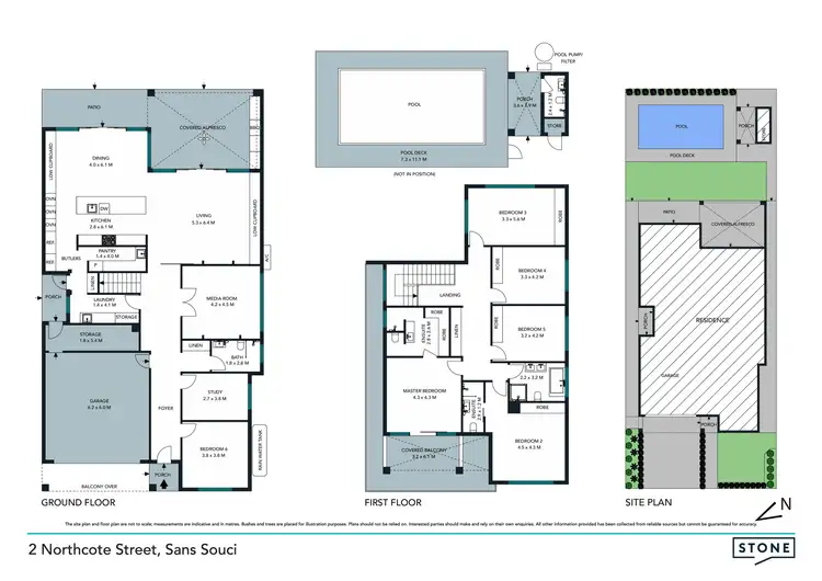 Floorplan of Homely house listing, 2 Northcote Street, Sans Souci NSW 2219