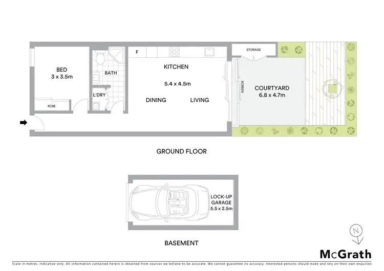 Floorplan of Homely apartment listing, 5/552 Bunnerong Road, Matraville NSW 2036
