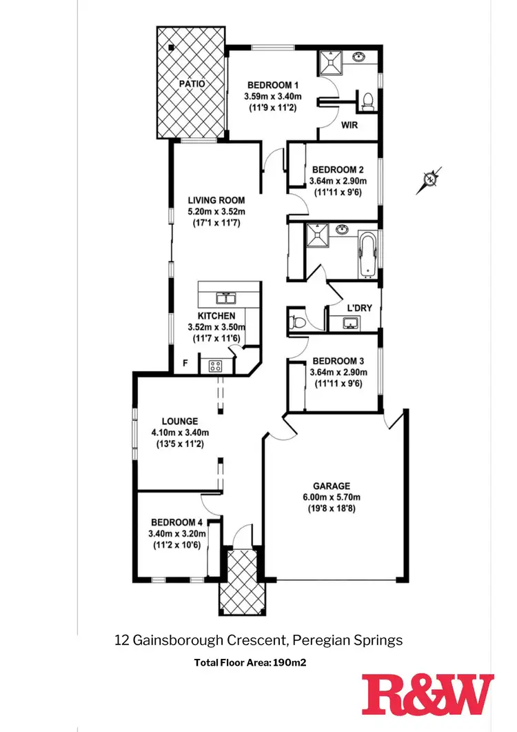 Floorplan of Homely house listing, 12 Gainsborough Crescent, Peregian Springs QLD 4573