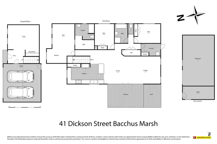 Floorplan of Homely house listing, 41 Dickson Street, Bacchus Marsh VIC 3340