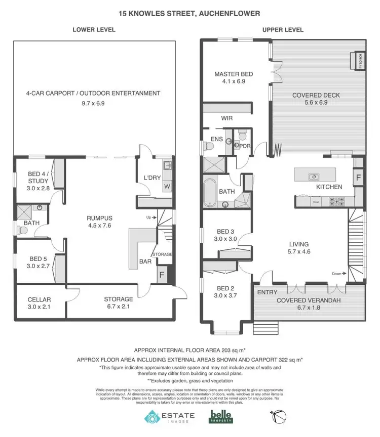 Floorplan of Homely house listing, 15 Knowles Street, Auchenflower QLD 4066