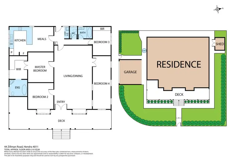 Floorplan of Homely house listing, 44 Zillman Road, Hendra QLD 4011