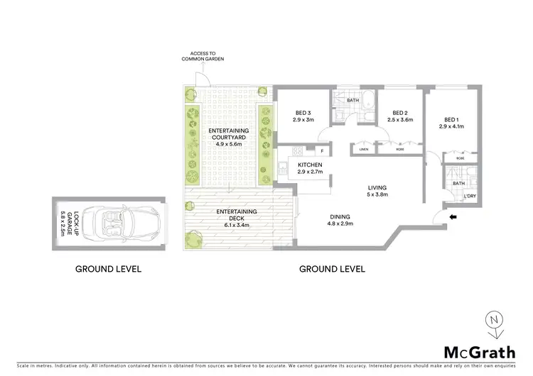 Floorplan of Homely apartment listing, 4/1-7 Boronia Street, Redfern NSW 2016