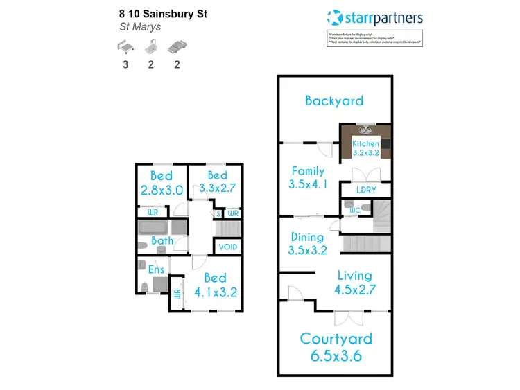 Floorplan of Homely townhouse listing, 8/10 Sainsbury Street, St Marys NSW 2760