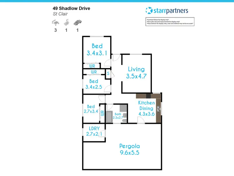 Floorplan of Homely house listing, 49 Shadlow Crescent, St Clair NSW 2759
