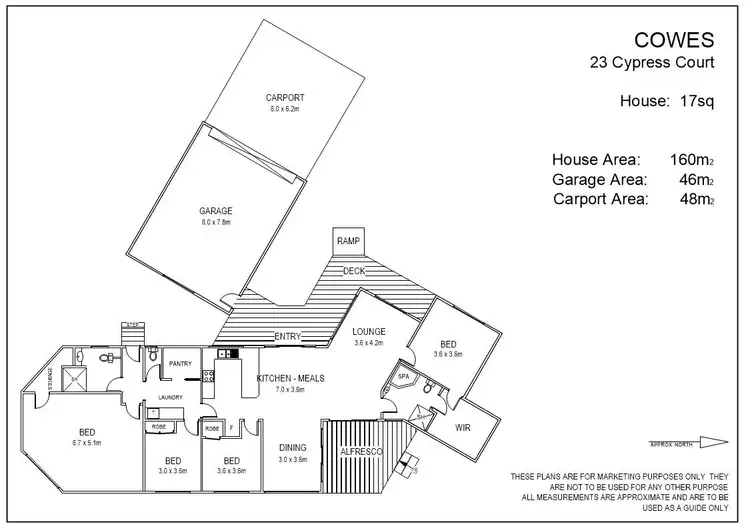Floorplan of Homely house listing, 23 Cypress Court, Cowes VIC 3922