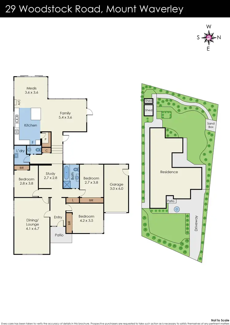 Floorplan of Homely house listing, 29 Woodstock Road, Mount Waverley VIC 3149