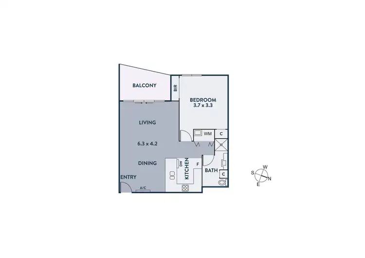 Floorplan of Homely apartment listing, 11/104 St Georges Road, Preston VIC 3072