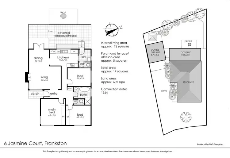 Floorplan of Homely house listing, 6 Jasmine Court, Frankston VIC 3199