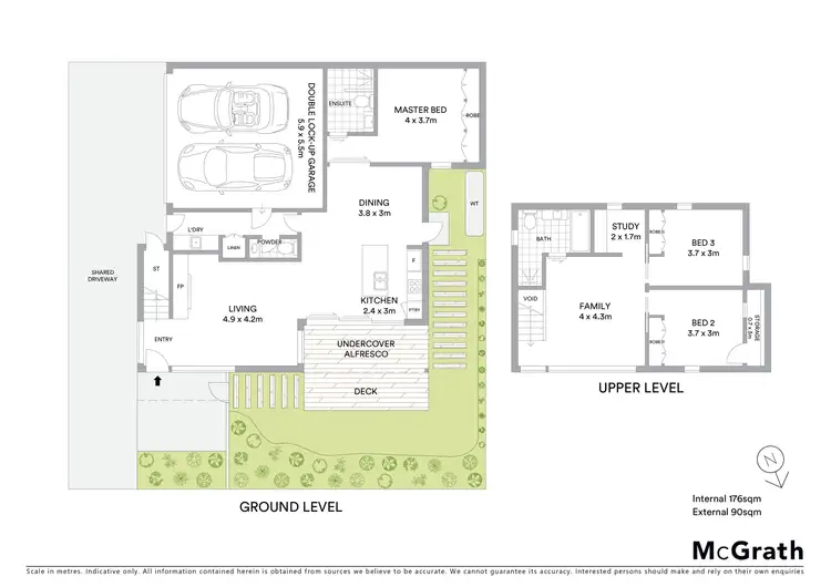 Floorplan of Homely townhouse listing, 2/4 Richmond Court, Geelong VIC 3220