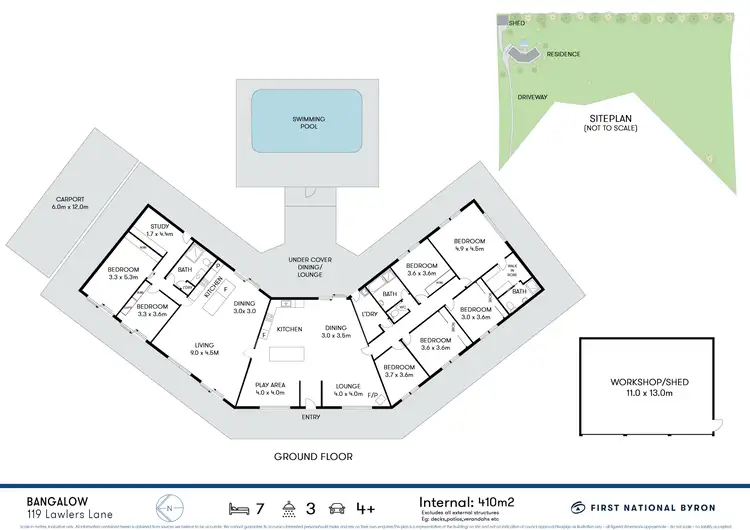 Floorplan of Homely house listing, 119 Lawlers Lane, Bangalow NSW 2479
