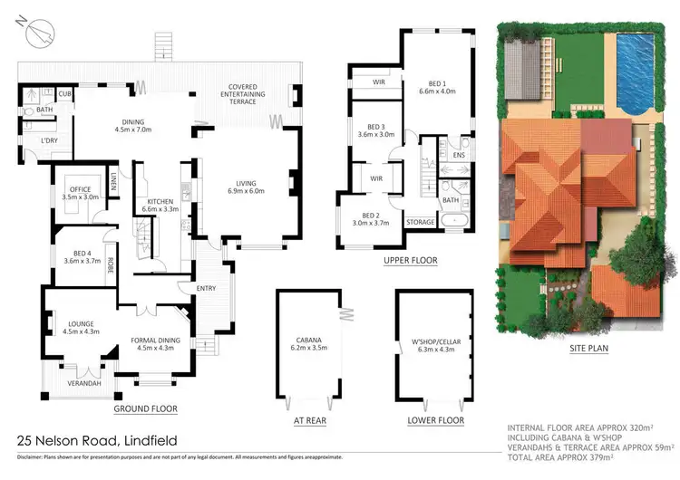 Floorplan of Homely house listing, 25 Nelson Road, Lindfield NSW 2070