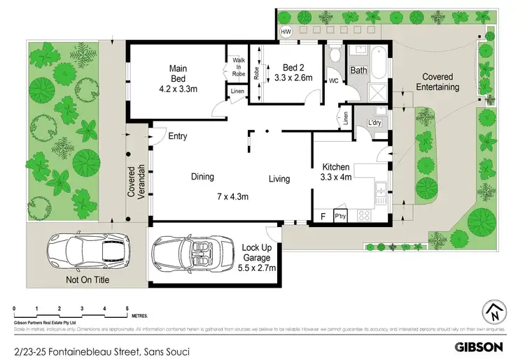Floorplan of Homely villa listing, 2/23-25 Fontainebleau Street, Sans Souci NSW 2219