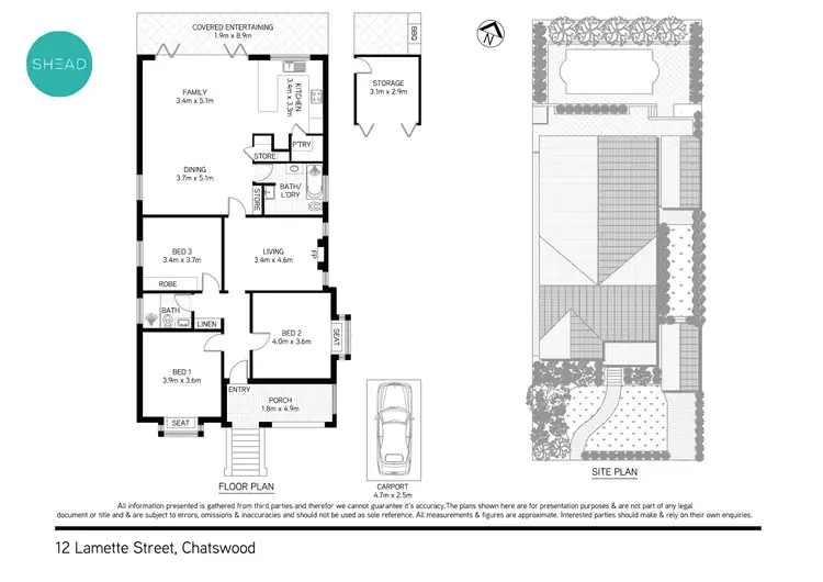 Floorplan of Homely house listing, 12 Lamette Street, Chatswood NSW 2067
