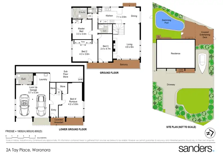 Floorplan of Homely house listing, 2A Tay Place, Woronora NSW 2232