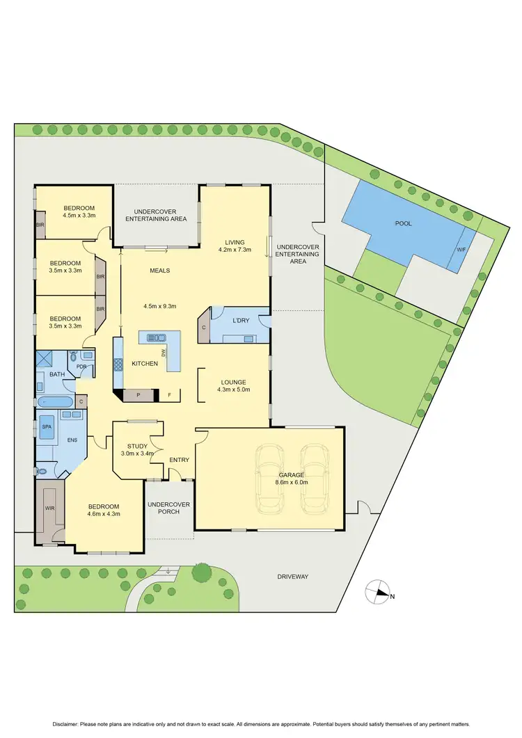 Floorplan of Homely house listing, 31 Forest Glade Way, Caroline Springs VIC 3023