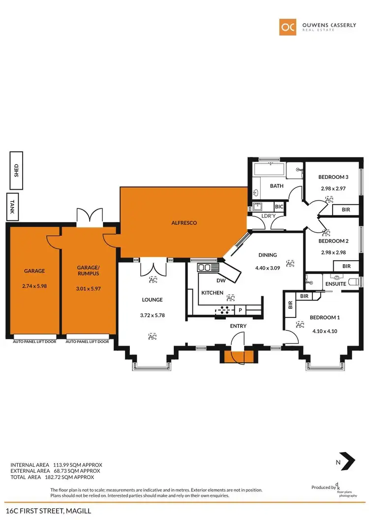 Floorplan of Homely house listing, 16C First Street, Magill SA 5072