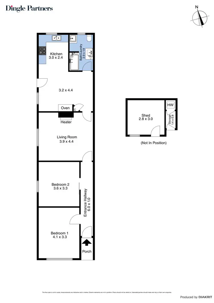 Floorplan of Homely house listing, 23 Addison Street, Moonee Ponds VIC 3039