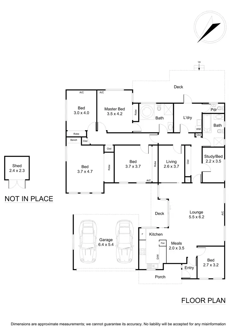 Floorplan of Homely house listing, 136 O'Connor Road, Knoxfield VIC 3180