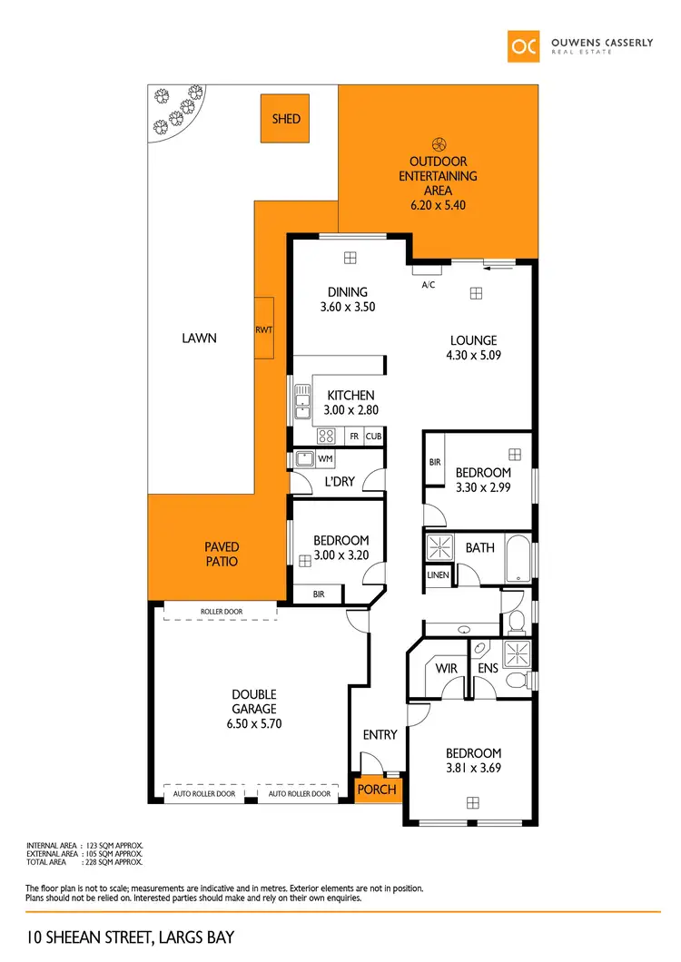 Floorplan of Homely house listing, 10 Sheean Street, Largs North SA 5016