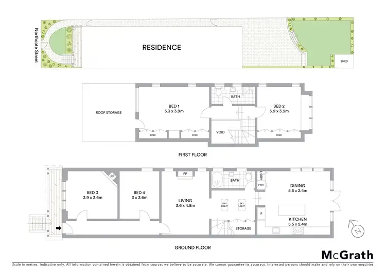 Floorplan of Homely house listing, 69 Northcote Street, Naremburn NSW 2065