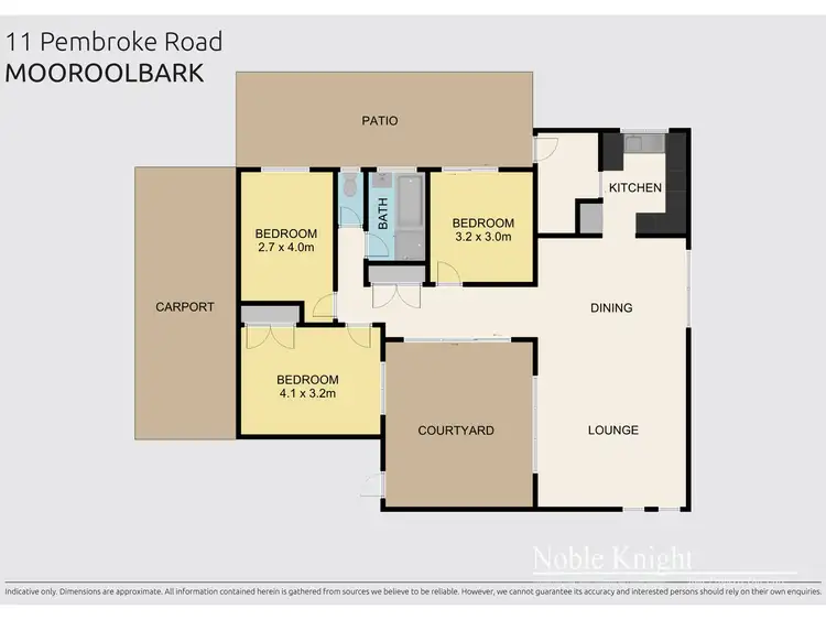 Floorplan of Homely house listing, 11 Pembroke Road, Mooroolbark VIC 3138