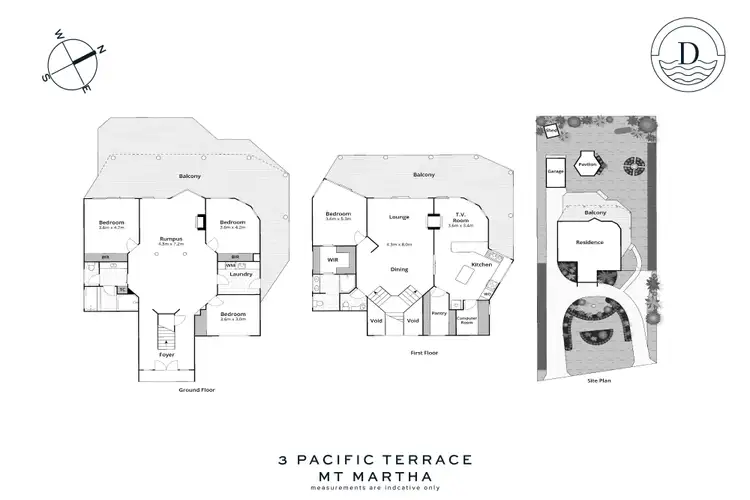 Floorplan of Homely house listing, 3 Pacific Terrace, Mount Martha VIC 3934