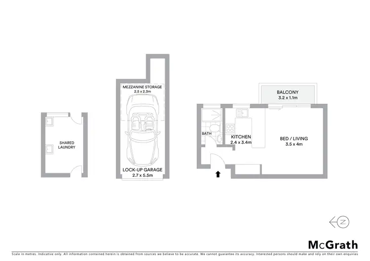 Floorplan of Homely apartment listing, 4/14 Jenkins Street, Collaroy NSW 2097