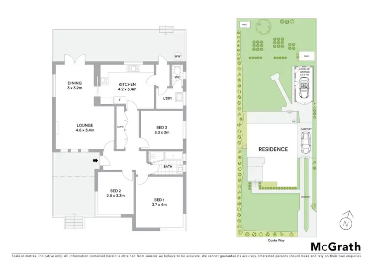 Floorplan of Homely house listing, 11 Cooke Way, Epping NSW 2121